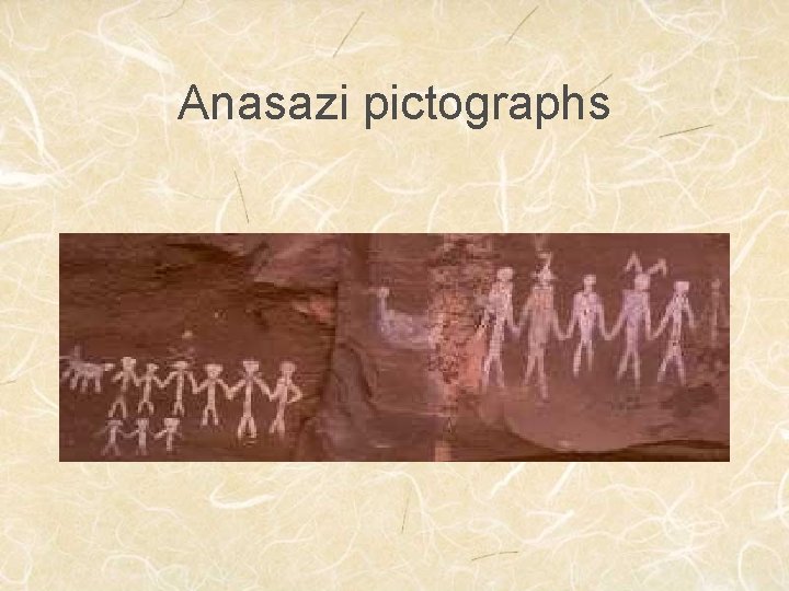 Anasazi pictographs 