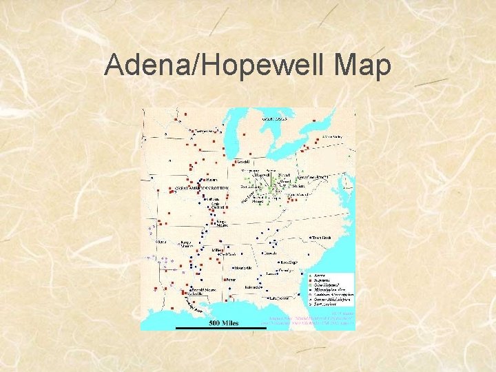 Adena/Hopewell Map 