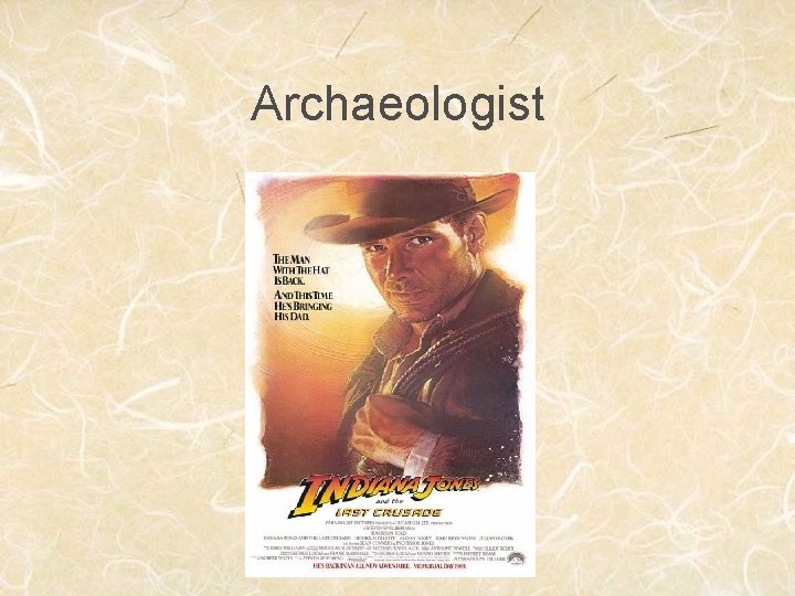 Archaeologist 