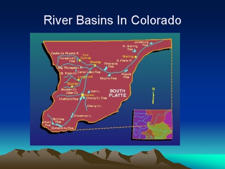 River Basins In Colorado 