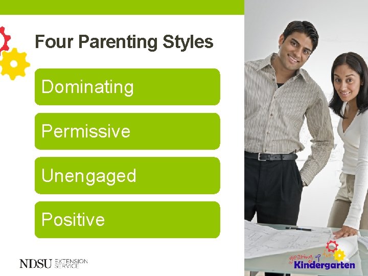 Four Parenting Styles Dominating Permissive Unengaged Positive 