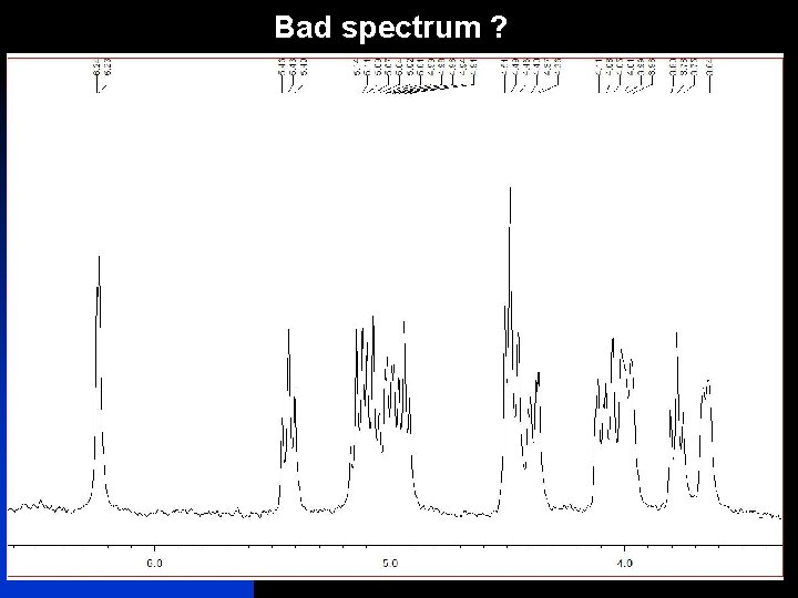 Bad spectrum ? 15 