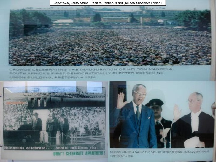 Cape town, South Africa – Visit to Robben Island (Nelson Mandela’s Prison) 