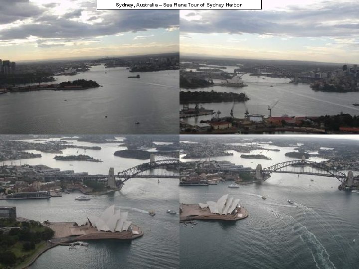 Sydney, Australia – Sea Plane Tour of Sydney Harbor 