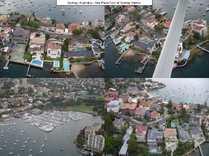 Sydney, Australia – Sea Plane Tour of Sydney Harbor 
