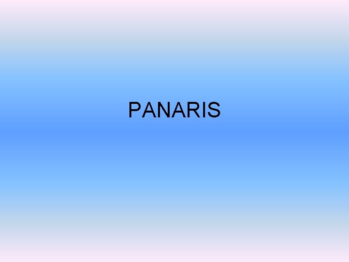 PANARIS 