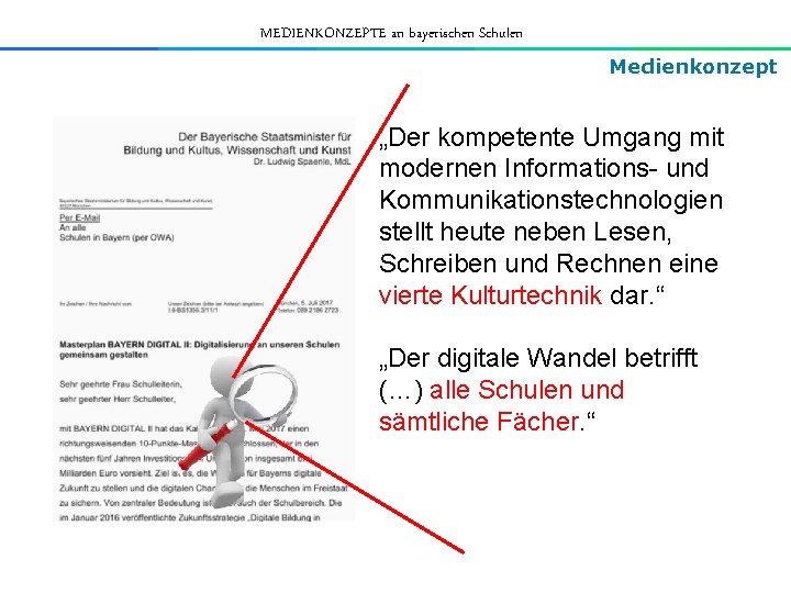 MEDIENKONZEPTE an bayerischen Schulen Medienkonzept „Der kompetente Umgang mit modernen Informations- und Kommunikationstechnologien stellt