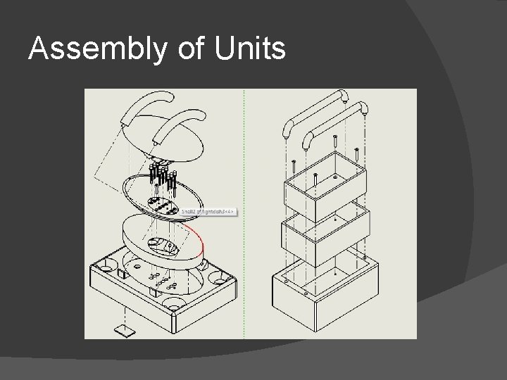 Assembly of Units 