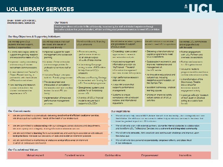 UCL LIBRARY SERVICES 8 