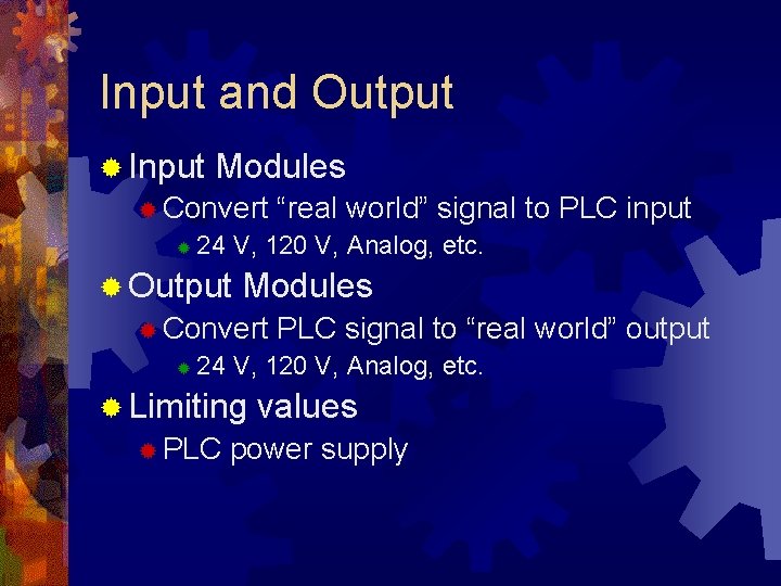 Input and Output ® Input Modules ® Convert ® 24 V, 120 V, Analog, Input and Output ® Input Modules ® Convert ® 24 V, 120 V, Analog,