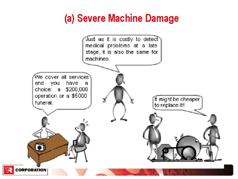 (a) Severe Machine Damage 