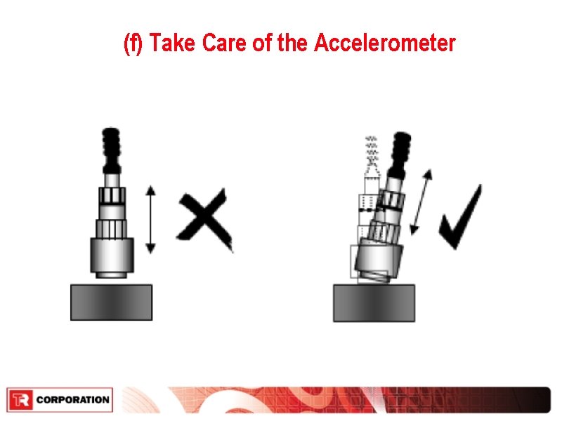 (f) Take Care of the Accelerometer 