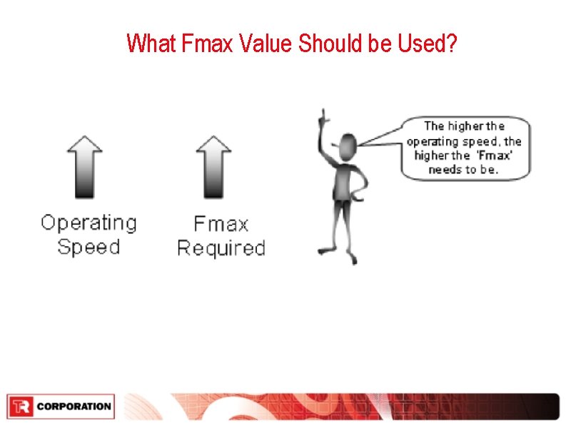 What Fmax Value Should be Used? 
