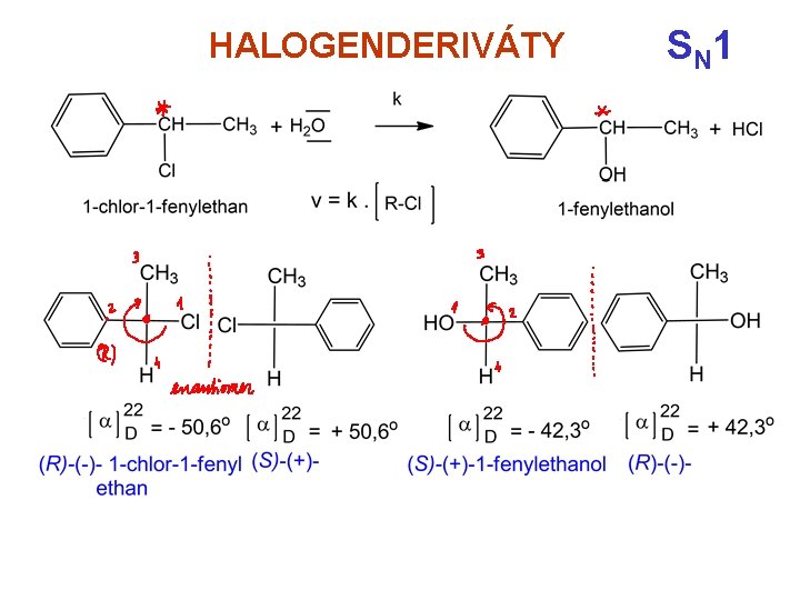 HALOGENDERIVÁTY S N 1 