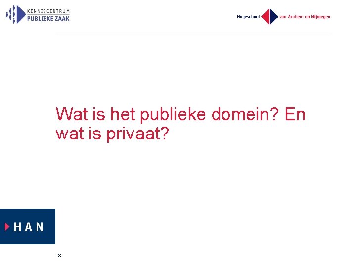 Wat is het publieke domein? En wat is privaat? 3 