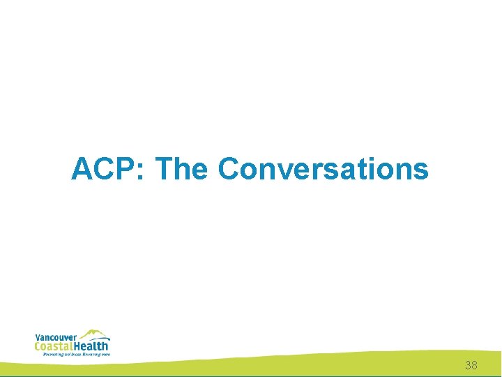 ACP: The Conversations 38 