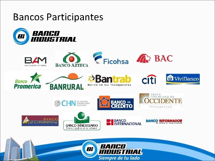 Bancos Participantes 