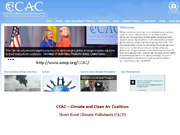 http: //www. unep. org/CCAC/ The Pufendorf Institute CCAC – Climate and Clean Air Coalition