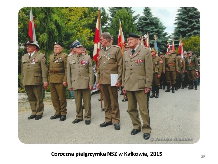 Coroczna pielgrzymka NSZ w Kałkowie, 2015 30 