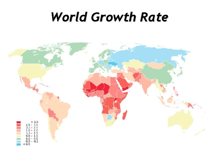 World Growth Rate 