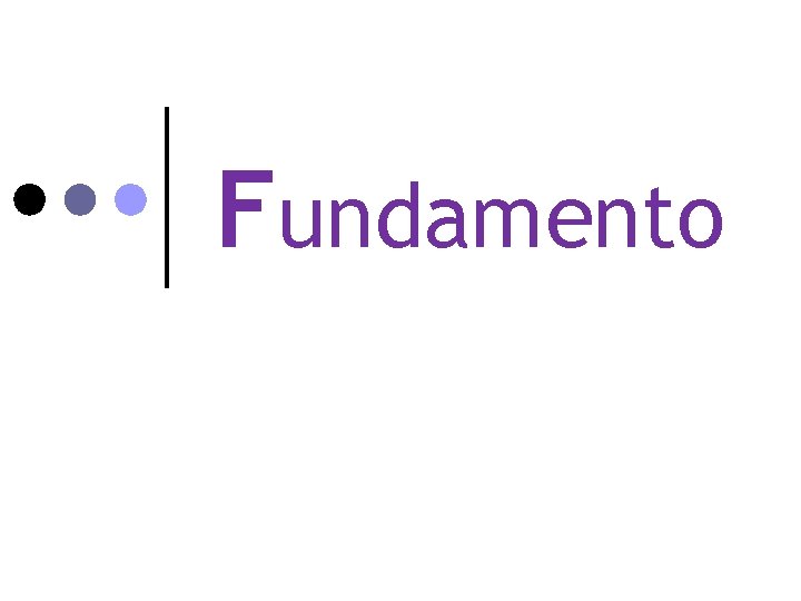 Fundamento 