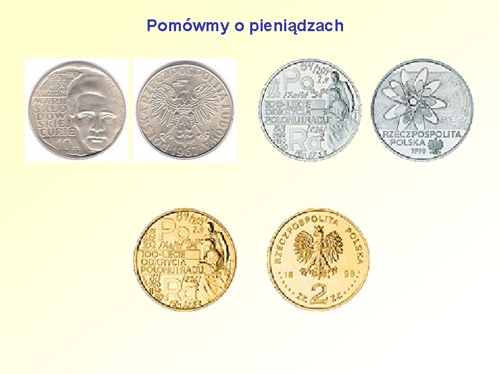 Pomówmy o pieniądzach 