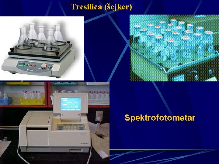 Tresilica (šejker) Spektrofotometar 