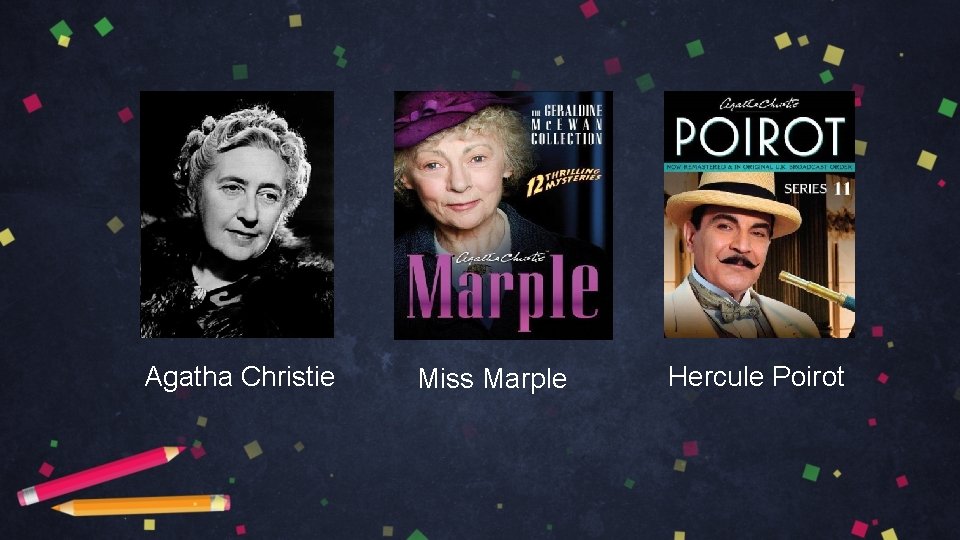 Agatha Christie Miss Marple Hercule Poirot 