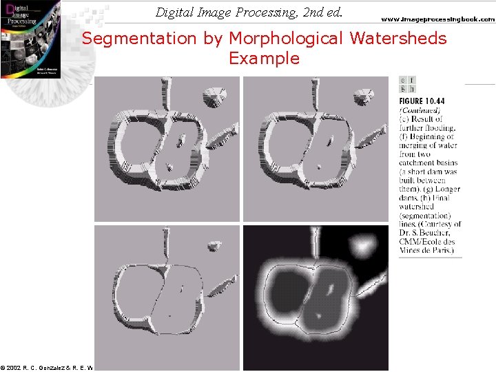 Digital Image Processing, 2 nd ed. www. imageprocessingbook. com Segmentation by Morphological Watersheds Example