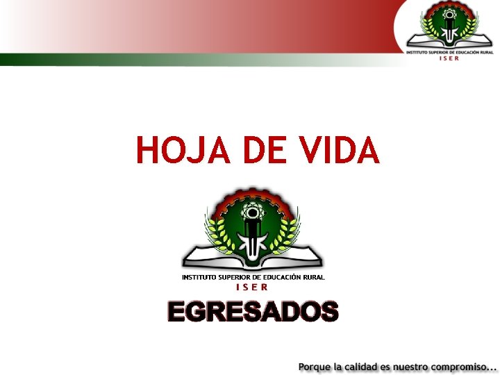 HOJA DE VIDA 