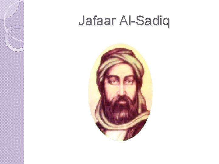 Jafaar Al-Sadiq 