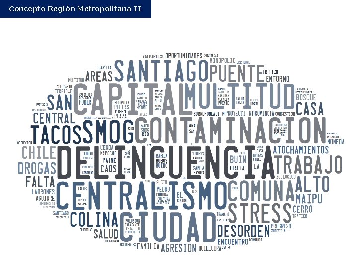 Concepto Región Metropolitana II 