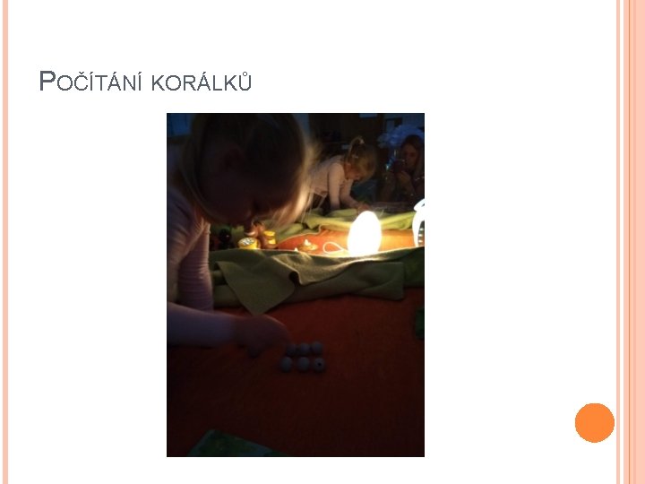 POČÍTÁNÍ KORÁLKŮ 