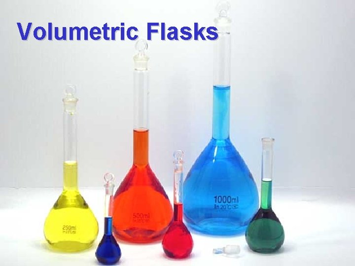 Volumetric Flasks 