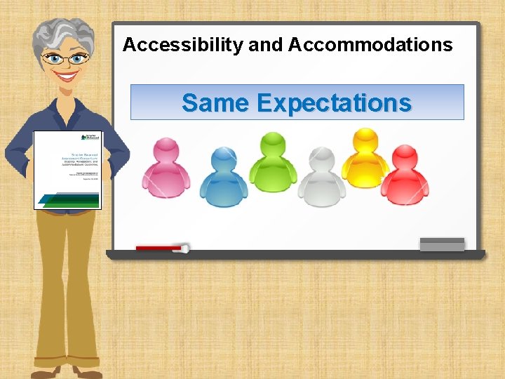 Accessibility and Accommodations Same Expectations 