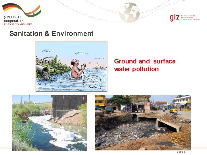 Sanitation & Environment Ground and surface water pollution Seite 5 