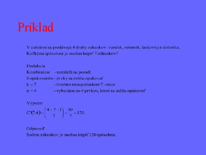 Príklad 