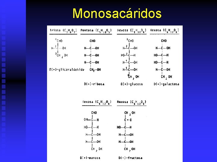 Monosacáridos 