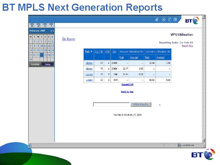 BT MPLS Next Generation Reports 
