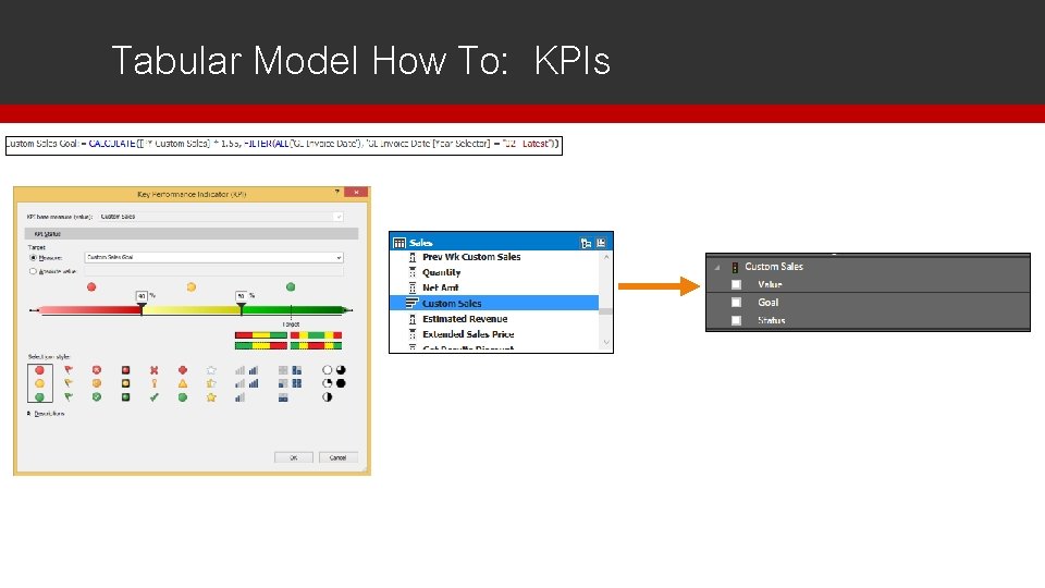 Tabular Model How To: KPIs 