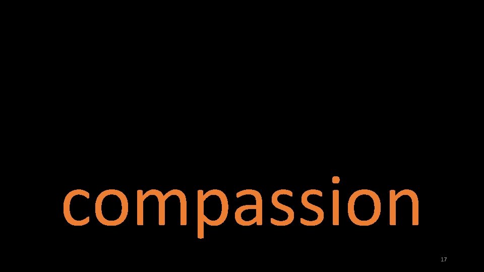 compassion 17 