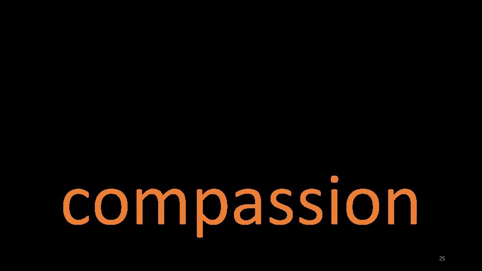 compassion 25 