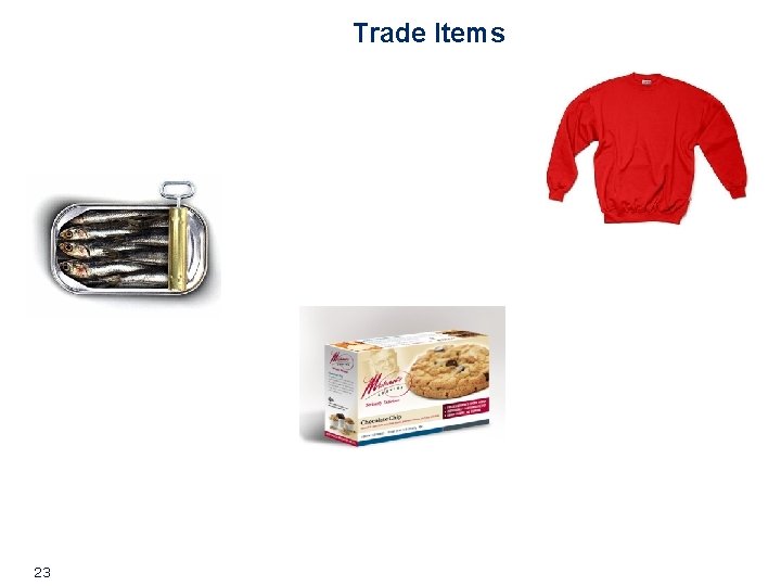 Trade Items 23 Trade Items 23