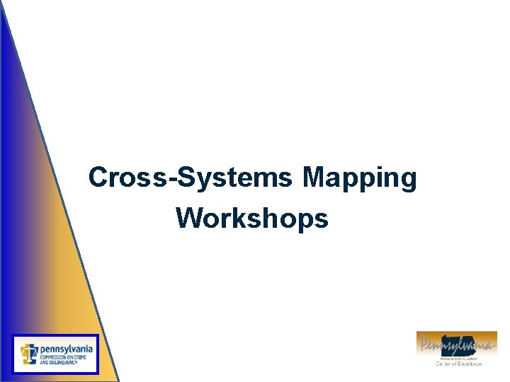 Cross-Systems Mapping Workshops 21 