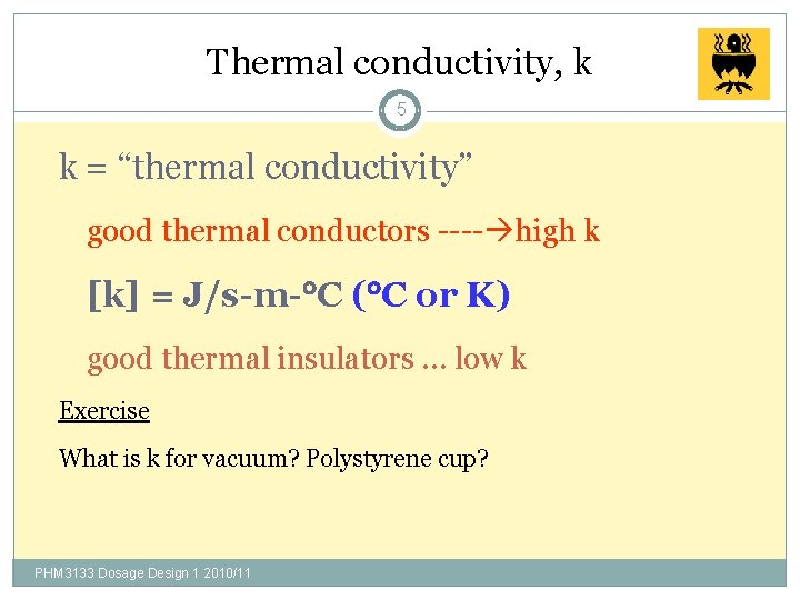 Heat Transfer By Conduction 1 KAUSAR AHMAD KULLIYYAH