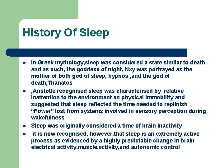 SLEEP STAGE SCORING BY Prof Mohammad El Desouky