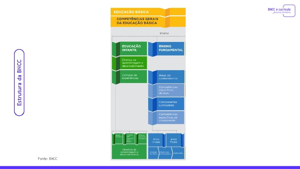 Fonte: BNCC Estrutura da BNCC 