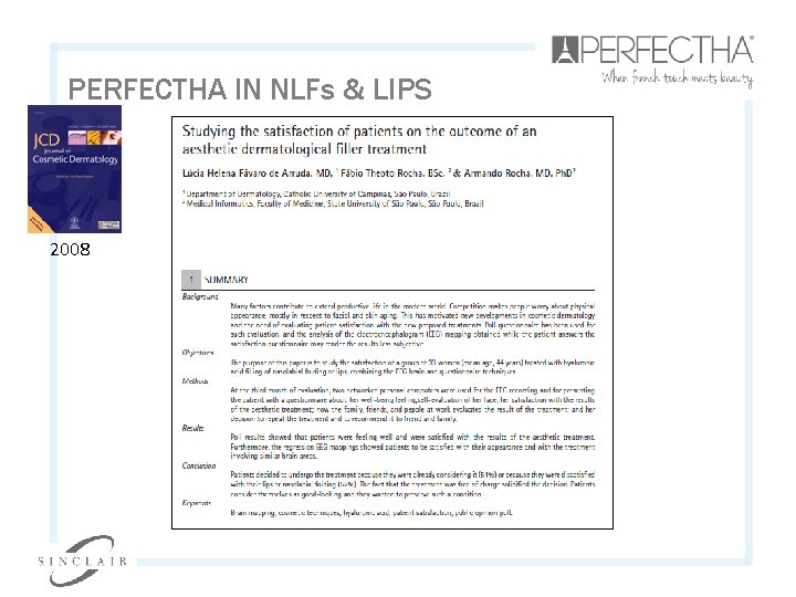 PERFECTHA IN NLFs & LIPS 2008 