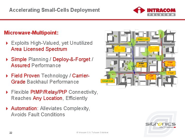 Accelerating Small-Cells Deployment Microwave-Multipoint: 4 Exploits High-Valued, yet Unutilized Area Licensed Spectrum 4 Simple