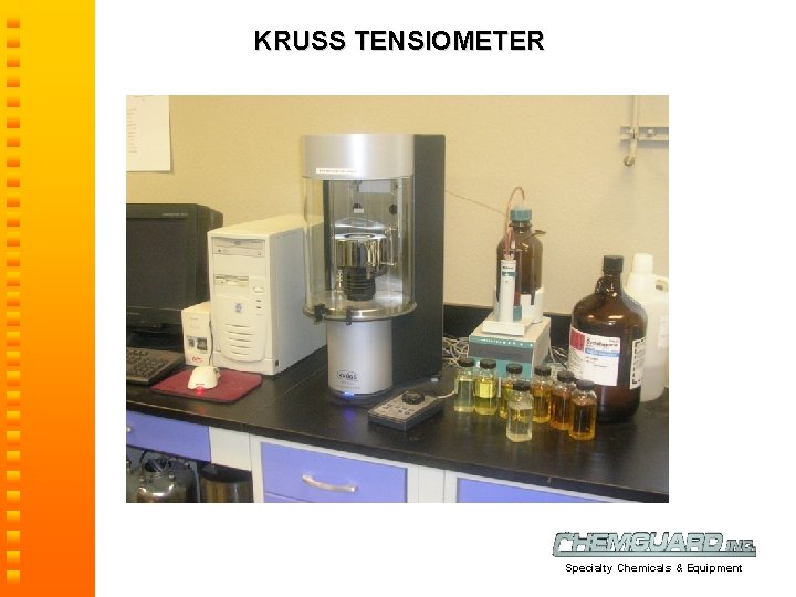 KRUSS TENSIOMETER Specialty Chemicals & Equipment 